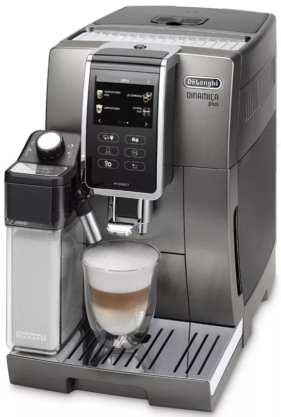 Кофеварки и кофемашины DeLonghi Dinamica Plus ECAM 370.95.T