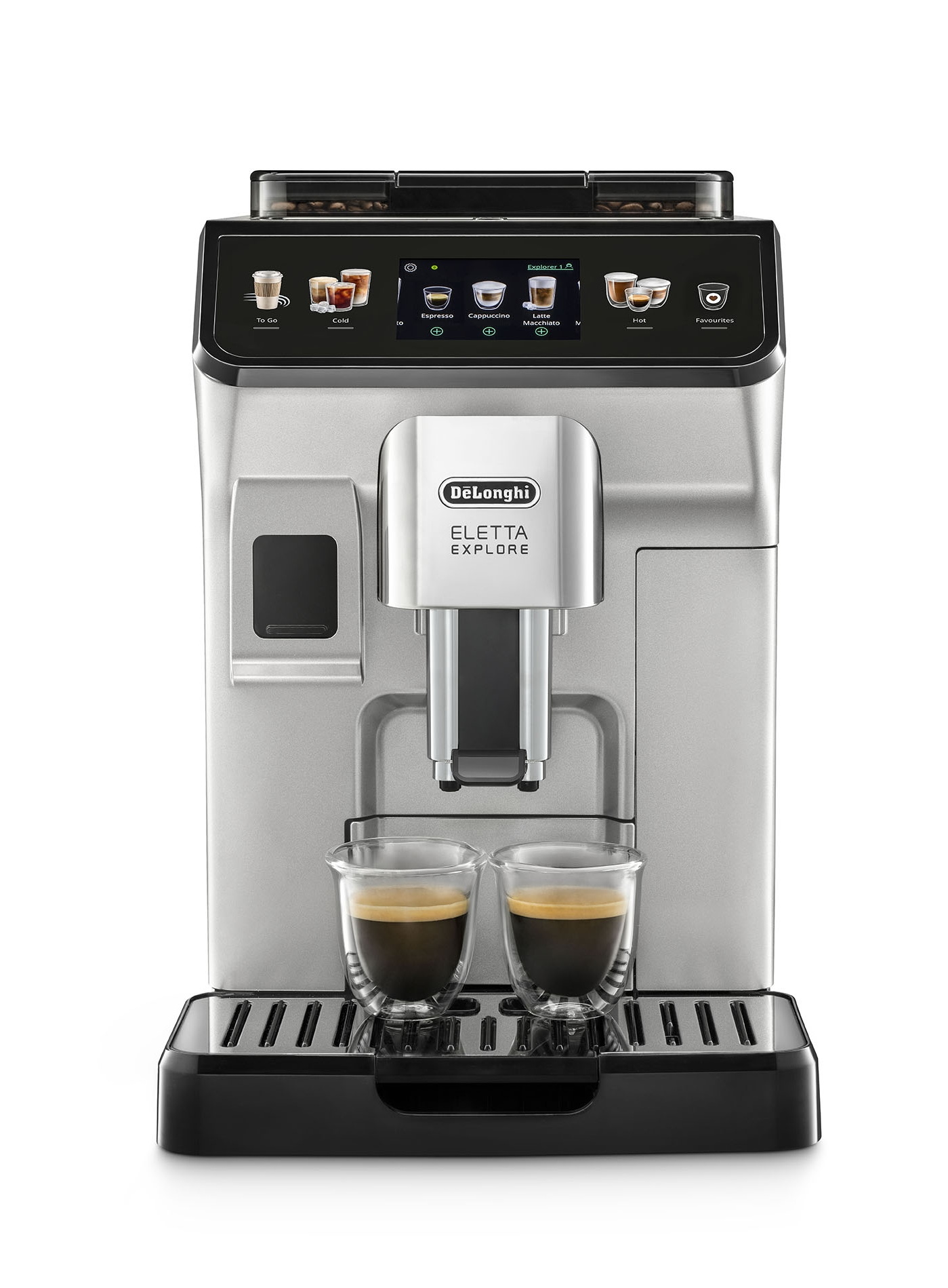 Кофеварки и кофемашины DeLonghi Eletta Explore ECAM450.55.S