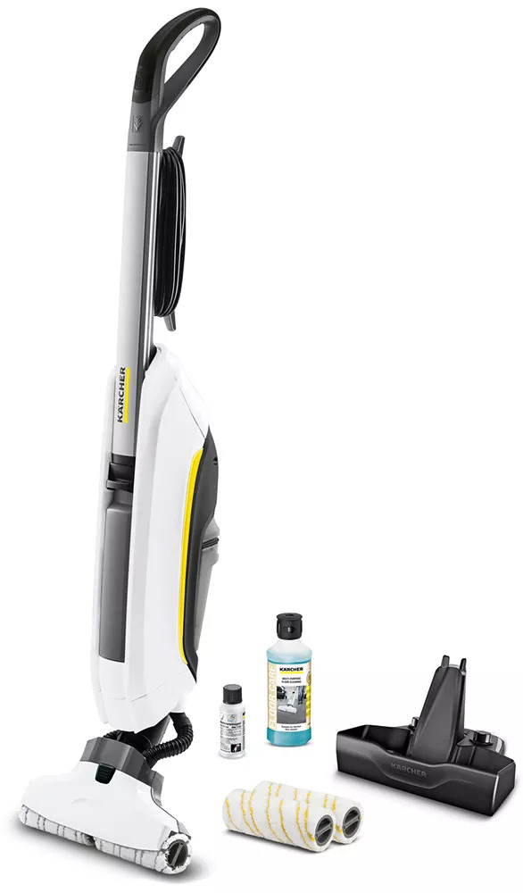 Полотер аккумуляторный Karcher FC 5 Cordless Premium (white)